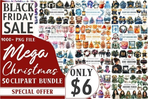 Download The Christmas Huge Clipart Bundle - Huge clipart bundle Collection
