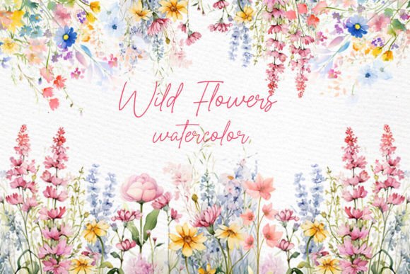 Download Spring Flowers Clipart Wild Flowers PNG - Spring flower Collection